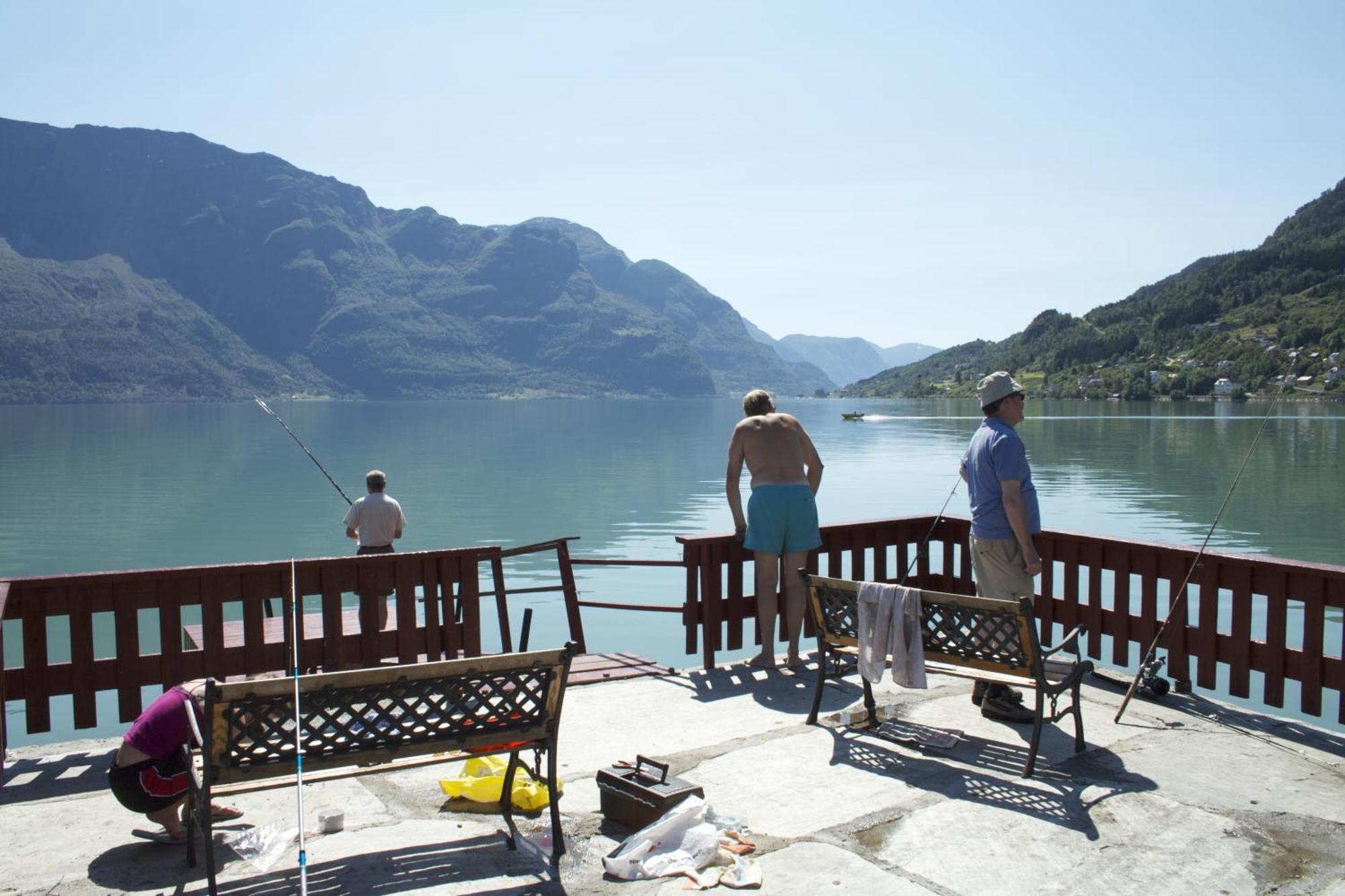 Dalsoren Camping Og Hytter Luster Exterior foto